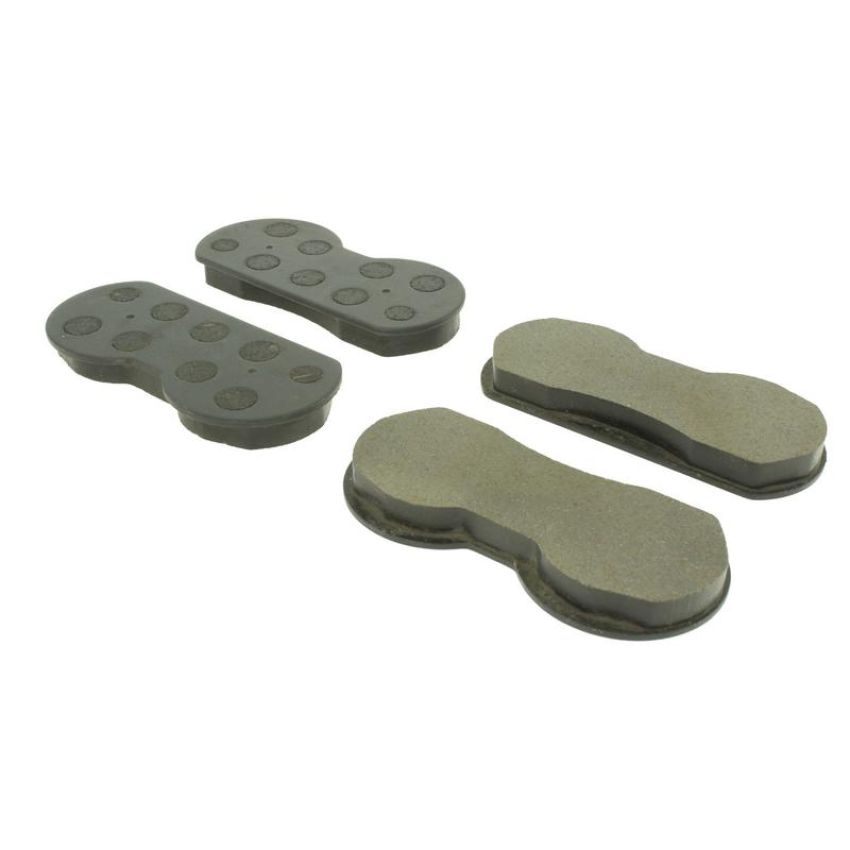 CENTRIC PARTS 102.00190 C-Tek Semi-Metallic Brake Pads with Shims