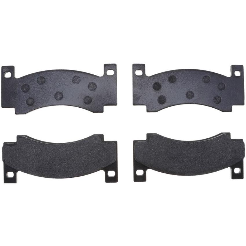 CENTRIC PARTS 102.00190 C-Tek Semi-Metallic Brake Pads with Shims