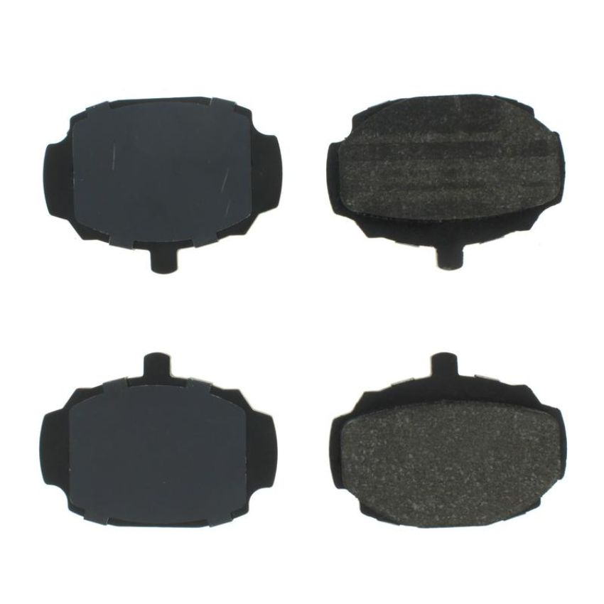 CENTRIC PARTS 102.00270 C-Tek Semi-Metallic Brake Pads with Shims
