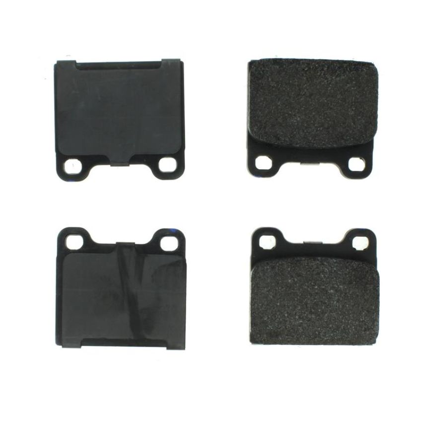 CENTRIC PARTS 102.00310 C-Tek Semi-Metallic Brake Pads with Shims