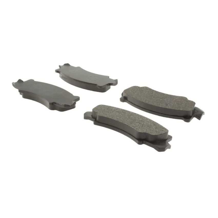 CENTRIC PARTS 102.00360 C-Tek Semi-Metallic Brake Pads with Shims