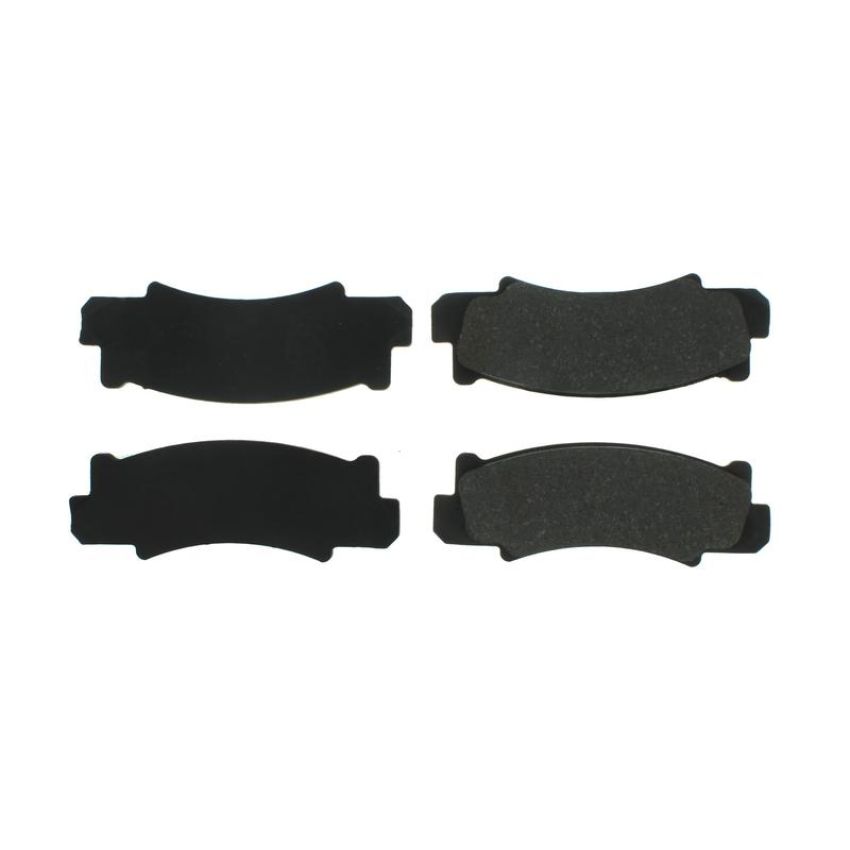 CENTRIC PARTS 102.00360 C-Tek Semi-Metallic Brake Pads with Shims