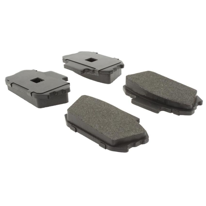 CENTRIC PARTS 102.00370 C-Tek Semi-Metallic Brake Pads with Shims