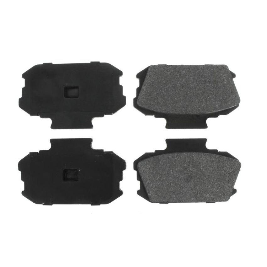 CENTRIC PARTS 102.00370 C-Tek Semi-Metallic Brake Pads with Shims