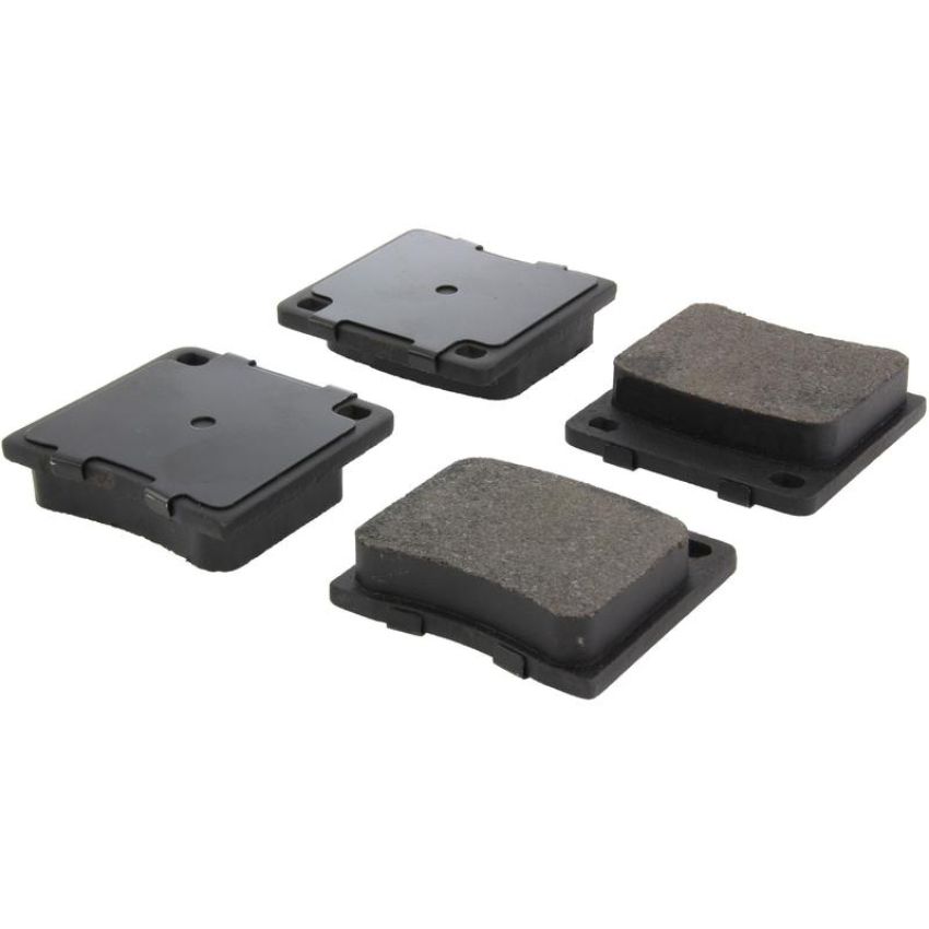 CENTRIC PARTS 102.00410 C-Tek Semi-Metallic Brake Pads with Shims