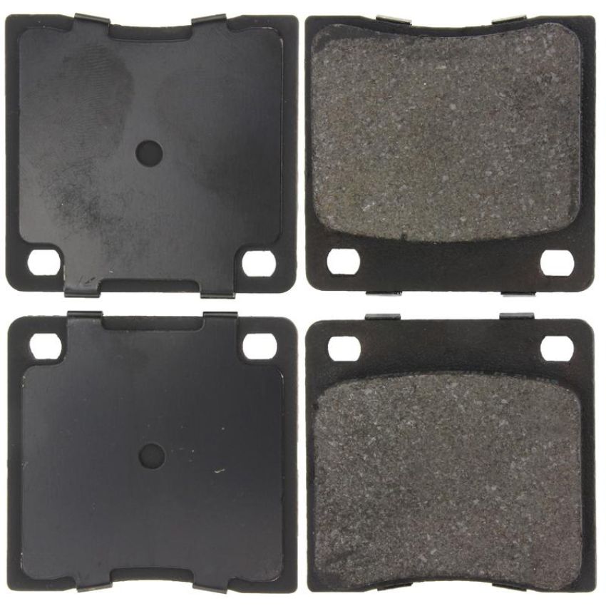 CENTRIC PARTS 102.00410 C-Tek Semi-Metallic Brake Pads with Shims