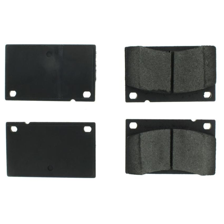 CENTRIC PARTS 102.00430 C-Tek Semi-Metallic Brake Pads with Shims