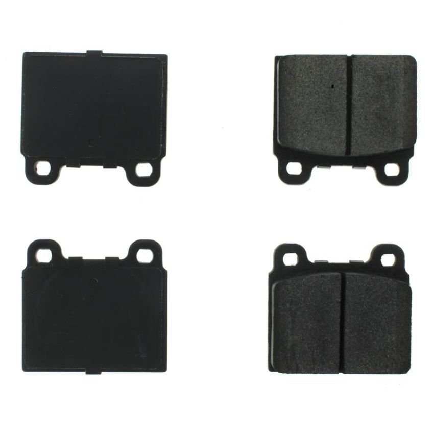 CENTRIC PARTS 102.00451 C-Tek Semi-Metallic Brake Pads with Shims