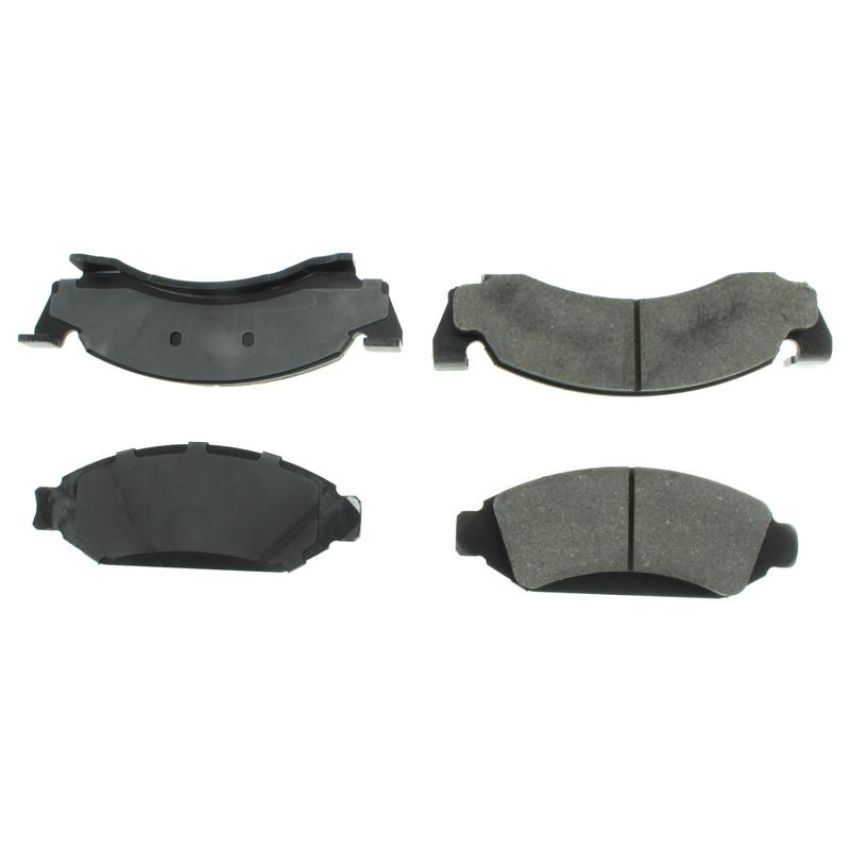 CENTRIC PARTS 102.00500 C-Tek Semi-Metallic Brake Pads with Shims