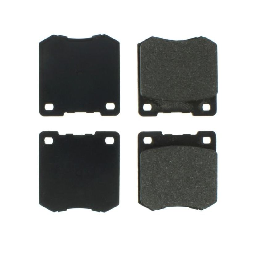 CENTRIC PARTS 102.00510 C-Tek Semi-Metallic Brake Pads with Shims