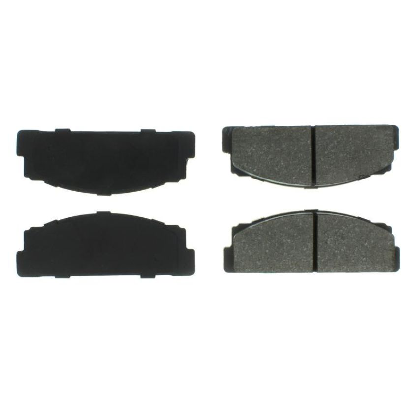 CENTRIC PARTS 102.00541 C-Tek Semi-Metallic Brake Pads with Shims