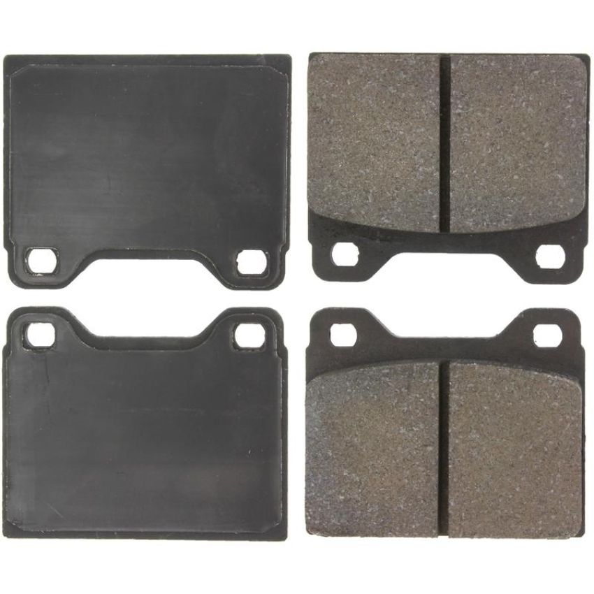 CENTRIC PARTS 102.00560 C-Tek Semi-Metallic Brake Pads with Shims