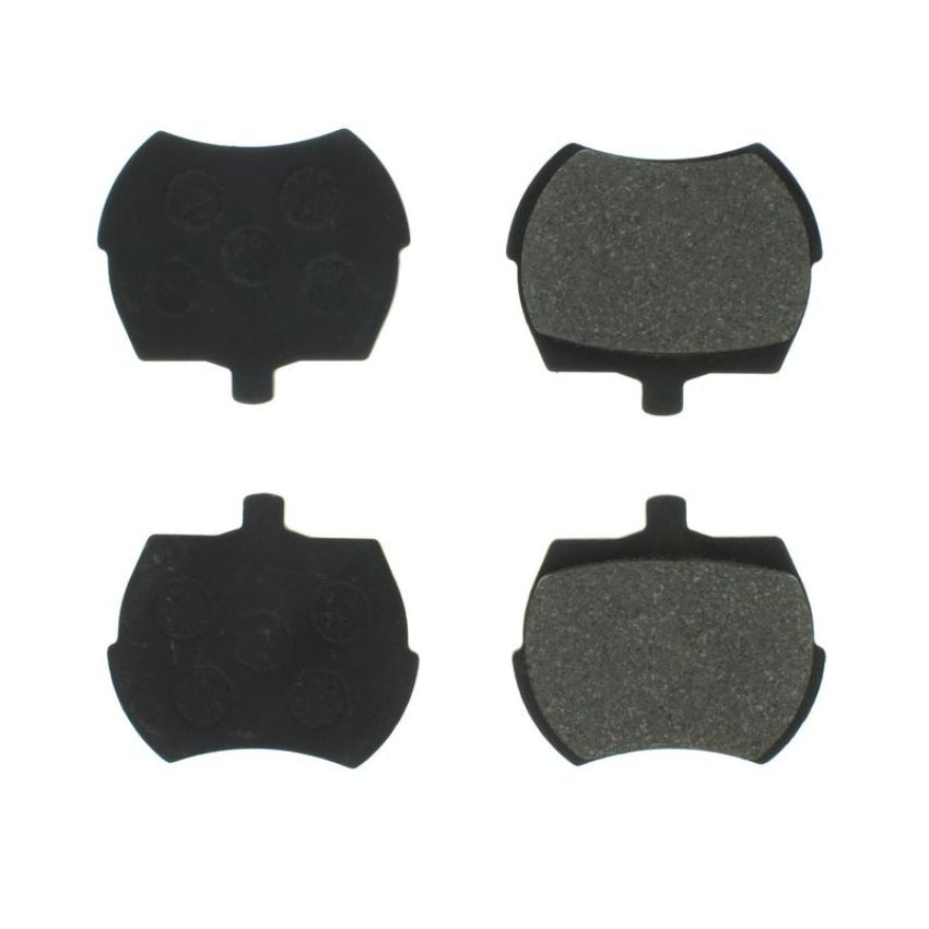 CENTRIC PARTS 102.00610 C-Tek Semi-Metallic Brake Pads with Shims