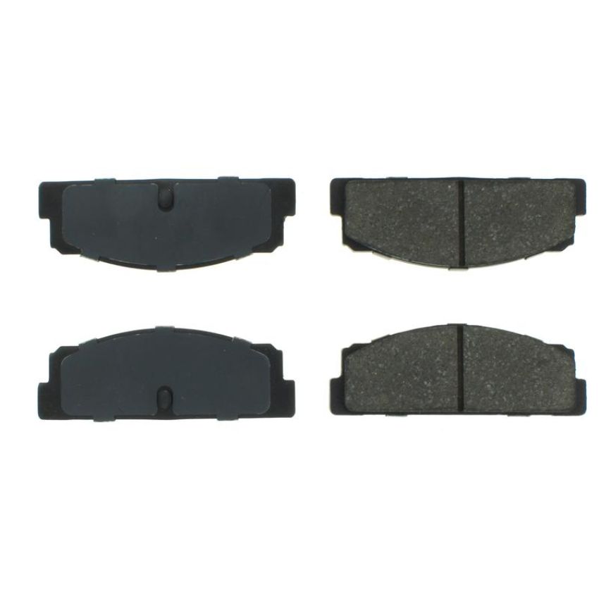 CENTRIC PARTS 102.00710 C-Tek Semi-Metallic Brake Pads with Shims