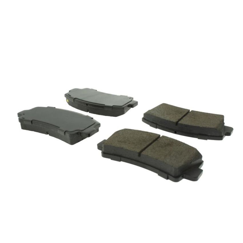 CENTRIC PARTS 102.00760 C-Tek Semi-Metallic Brake Pads with Shims