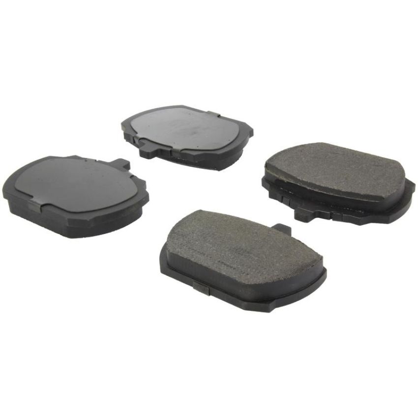 CENTRIC PARTS 102.00810 C-Tek Semi-Metallic Brake Pads with Shims