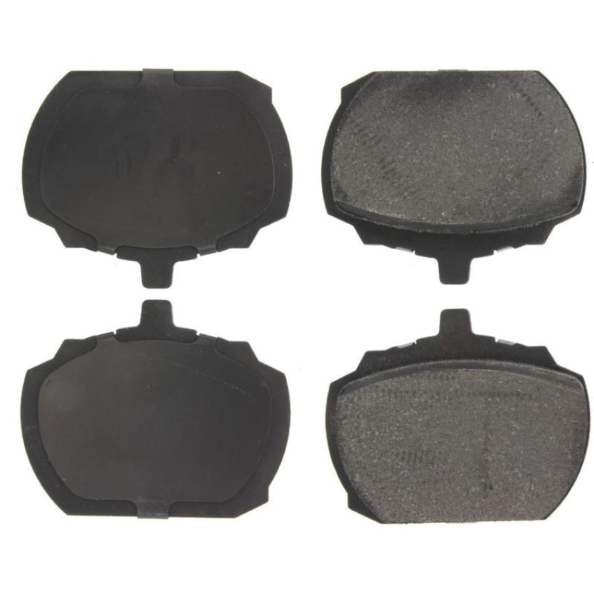 CENTRIC PARTS 102.00810 C-Tek Semi-Metallic Brake Pads with Shims