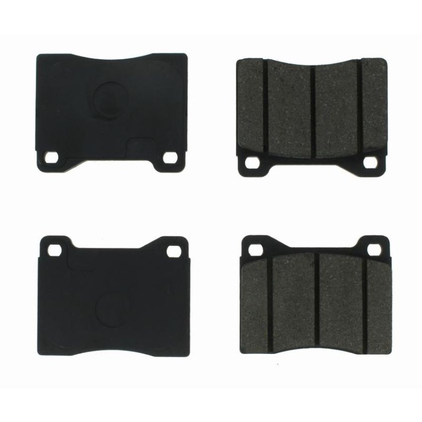 CENTRIC PARTS 102.00820 C-Tek Semi-Metallic Brake Pads with Shims