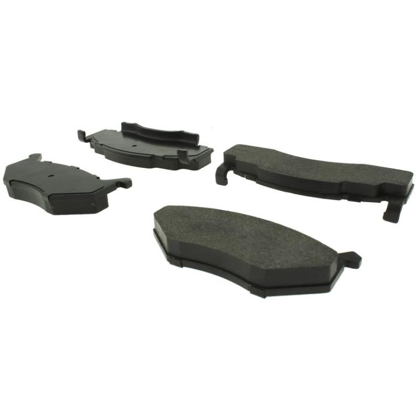 CENTRIC PARTS 102.00840 C-Tek Semi-Metallic Brake Pads with Shims