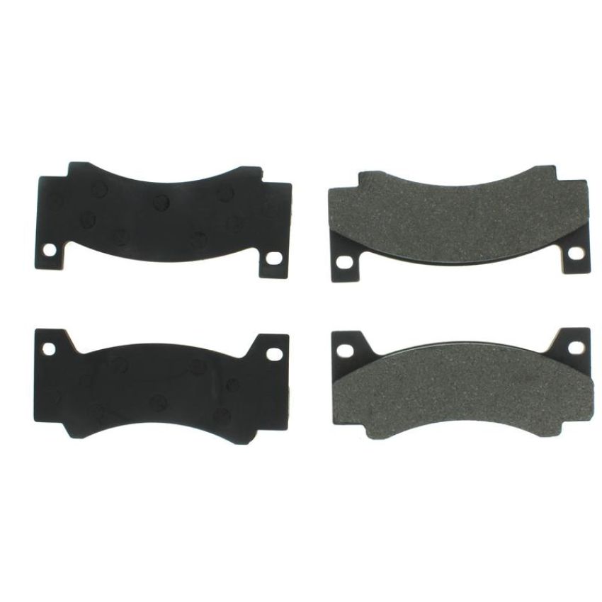 CENTRIC PARTS 102.00850 C-Tek Semi-Metallic Brake Pads with Shims