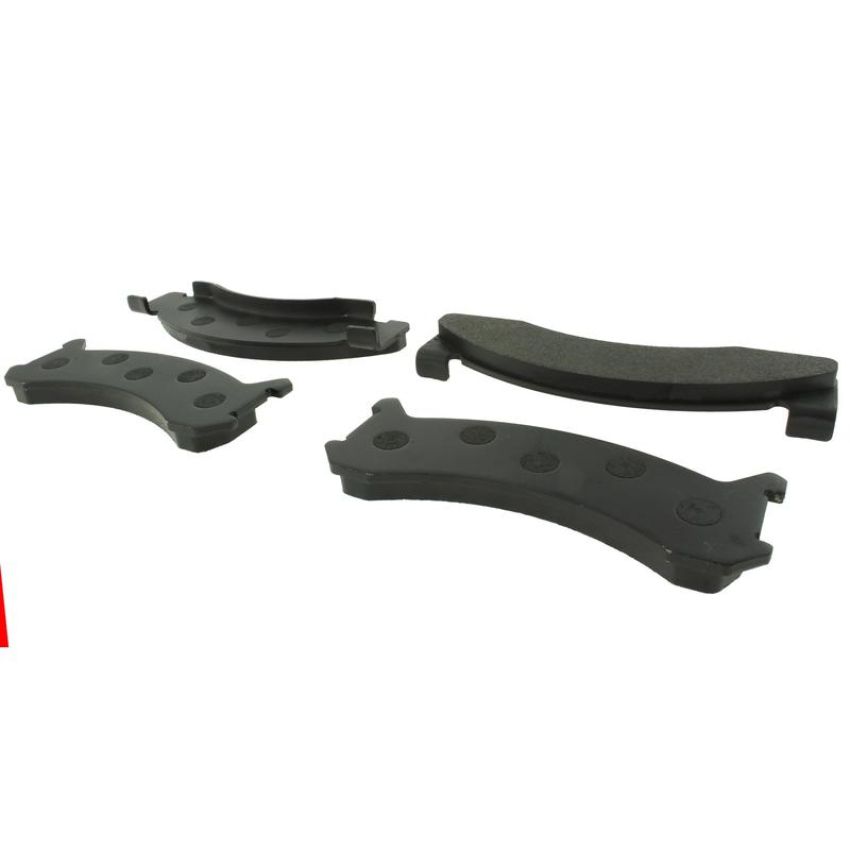 CENTRIC PARTS 102.00870 C-Tek Semi-Metallic Brake Pads with Shims