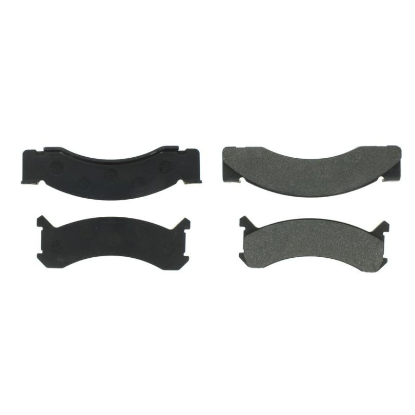 CENTRIC PARTS 102.00870 C-Tek Semi-Metallic Brake Pads with Shims