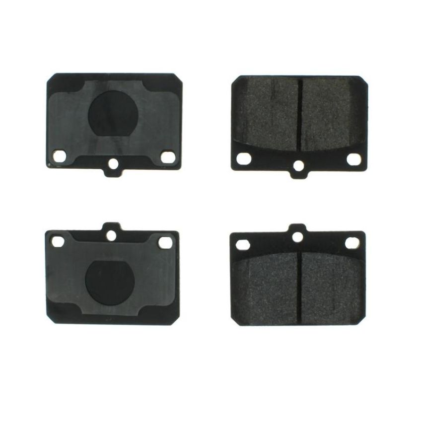 CENTRIC PARTS 102.01010 C-Tek Semi-Metallic Brake Pads with Shims