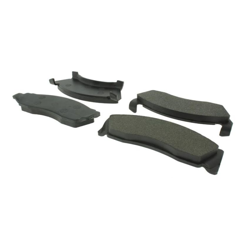 CENTRIC PARTS 102.01020 C-Tek Semi-Metallic Brake Pads with Shims