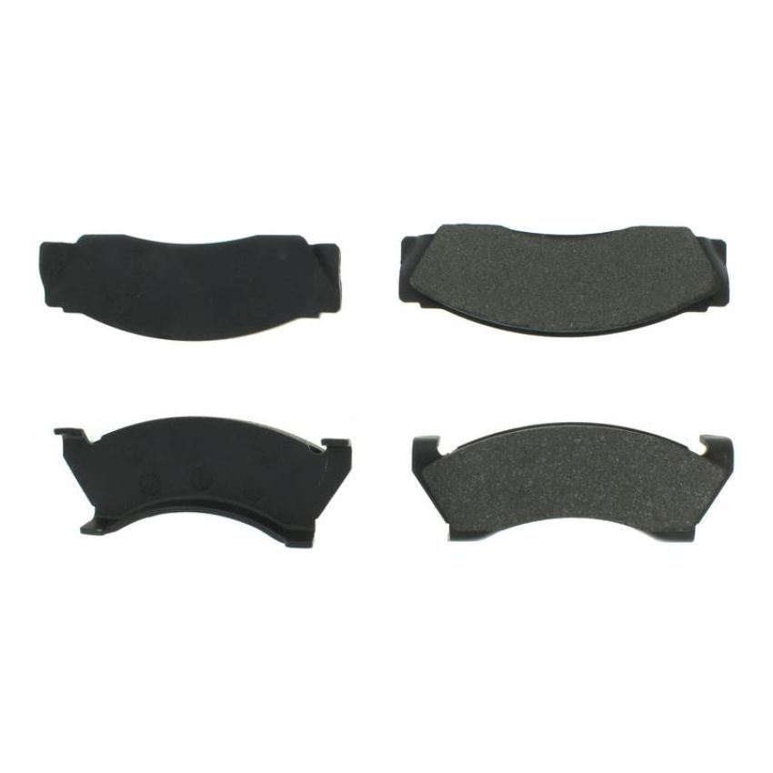 CENTRIC PARTS 102.01020 C-Tek Semi-Metallic Brake Pads with Shims