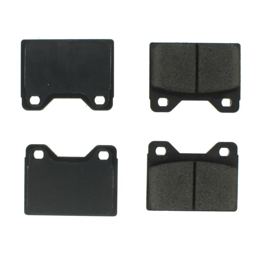 CENTRIC PARTS 102.01080 C-Tek Semi-Metallic Brake Pads with Shims