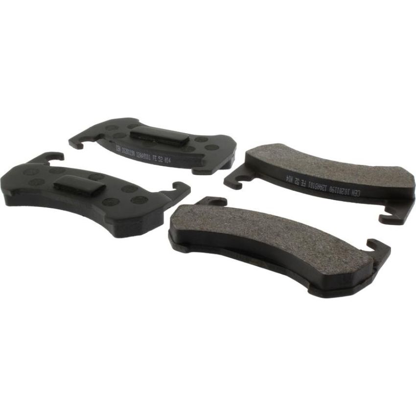 CENTRIC PARTS 102.01190 C-Tek Semi-Metallic Brake Pads with Shims