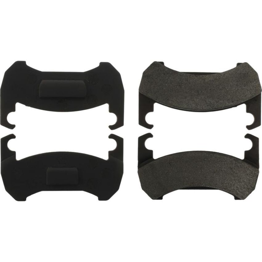 CENTRIC PARTS 102.01190 C-Tek Semi-Metallic Brake Pads with Shims