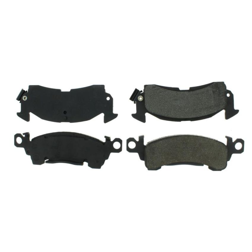 CENTRIC PARTS 102.01220 C-Tek Semi-Metallic Brake Pads with Shims