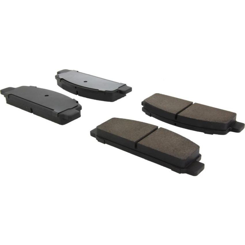 CENTRIC PARTS 102.01310 C-Tek Semi-Metallic Brake Pads with Shims