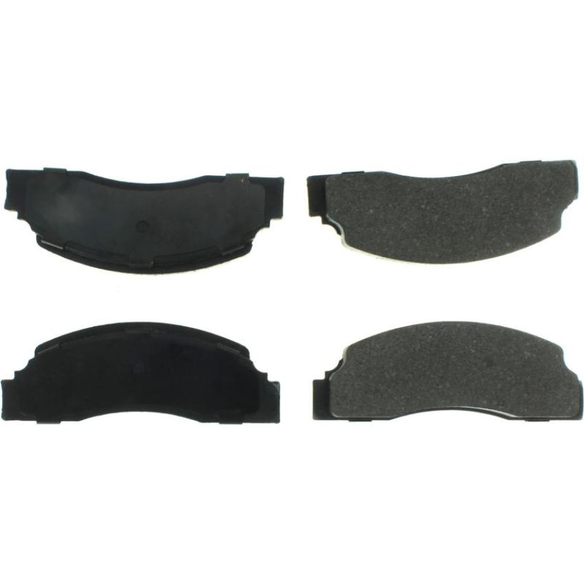 CENTRIC PARTS 102.01330 C-Tek Semi-Metallic Brake Pads with Shims