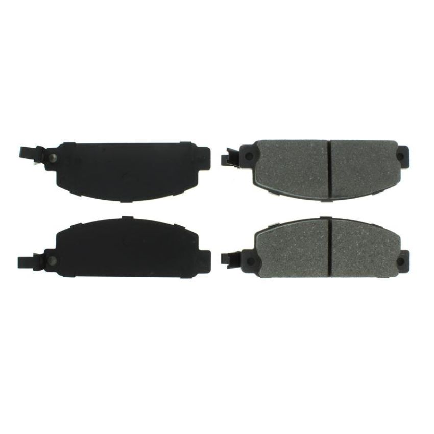 CENTRIC PARTS 102.01340 C-Tek Semi-Metallic Brake Pads with Shims