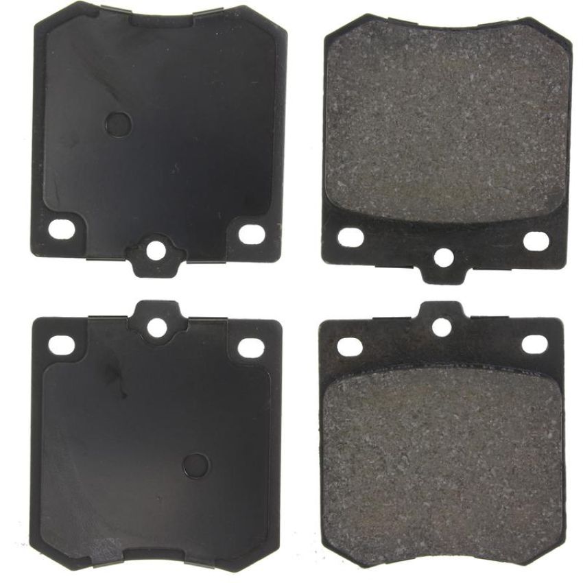 CENTRIC PARTS 102.01430 C-Tek Semi-Metallic Brake Pads with Shims