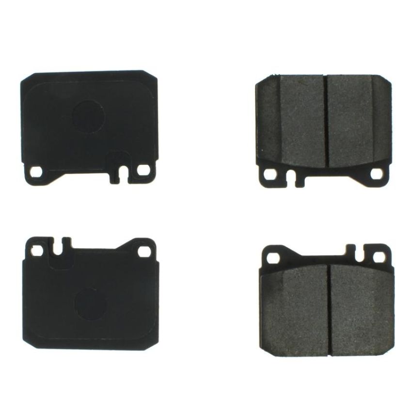 CENTRIC PARTS 102.01450 C-Tek Semi-Metallic Brake Pads with Shims