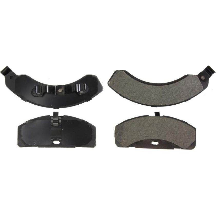 CENTRIC PARTS 102.01510 C-Tek Semi-Metallic Brake Pads with Shims