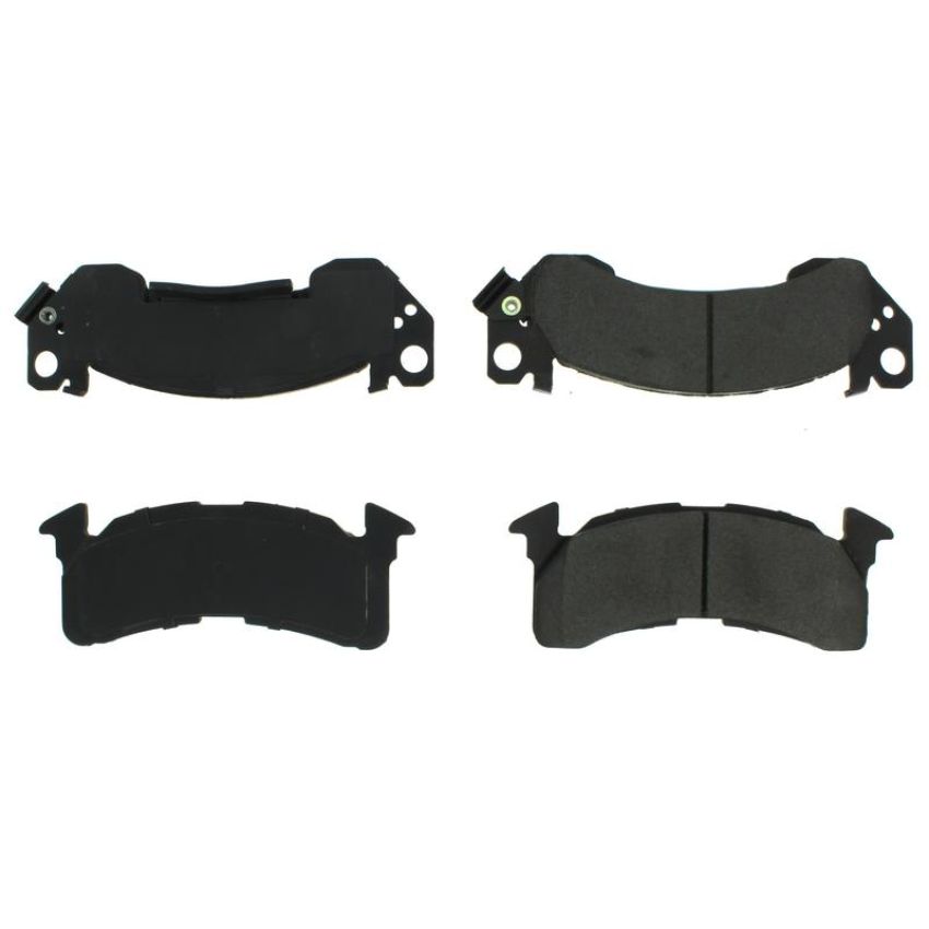 CENTRIC PARTS 102.01530 C-Tek Semi-Metallic Brake Pads with Shims