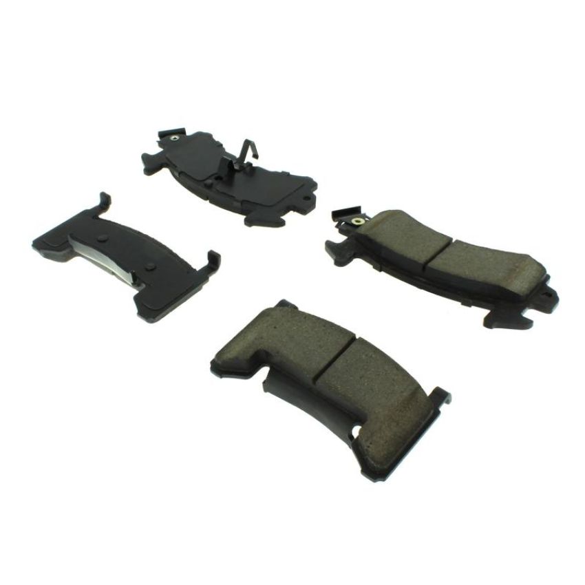 CENTRIC PARTS 102.01540 C-Tek Semi-Metallic Brake Pads with Shims