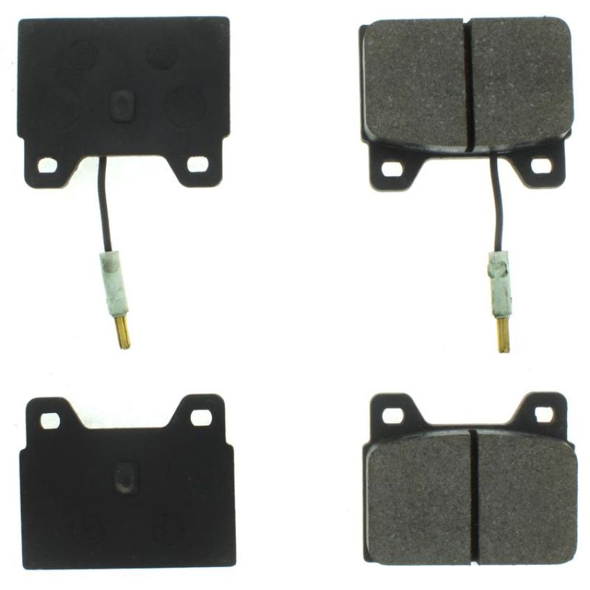CENTRIC PARTS 102.01570 C-Tek Semi-Metallic Brake Pads with Shims