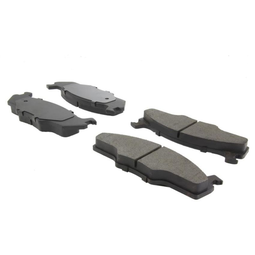 CENTRIC PARTS 102.01580 C-Tek Semi-Metallic Brake Pads with Shims