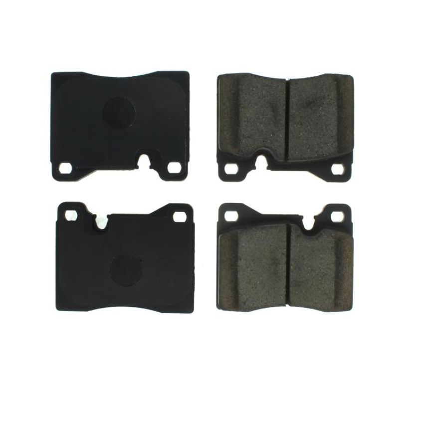 CENTRIC PARTS 102.01630 C-Tek Semi-Metallic Brake Pads with Shims