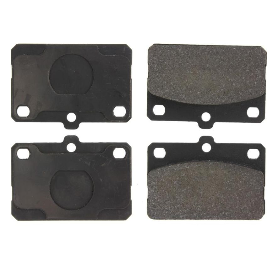 CENTRIC PARTS 102.01690 C-Tek Semi-Metallic Brake Pads with Shims