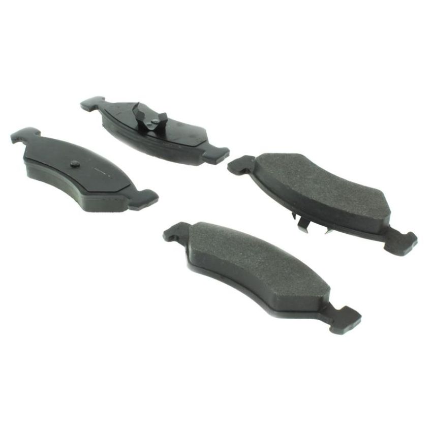 CENTRIC PARTS 102.01700 C-Tek Semi-Metallic Brake Pads with Shims