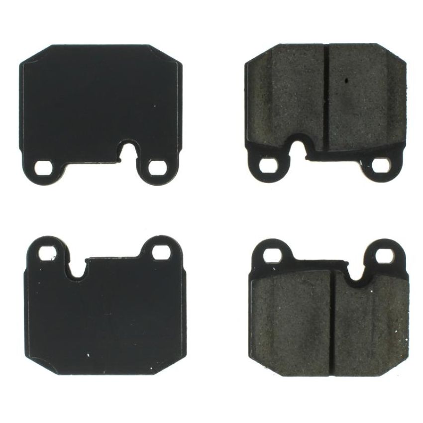 CENTRIC PARTS 102.01740 C-Tek Semi-Metallic Brake Pads with Shims