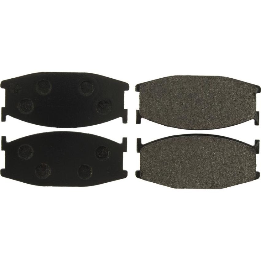 CENTRIC PARTS 102.01750 C-Tek Semi-Metallic Brake Pads with Shims