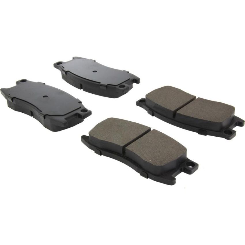 CENTRIC PARTS 102.01760 C-Tek Semi-Metallic Brake Pads with Shims