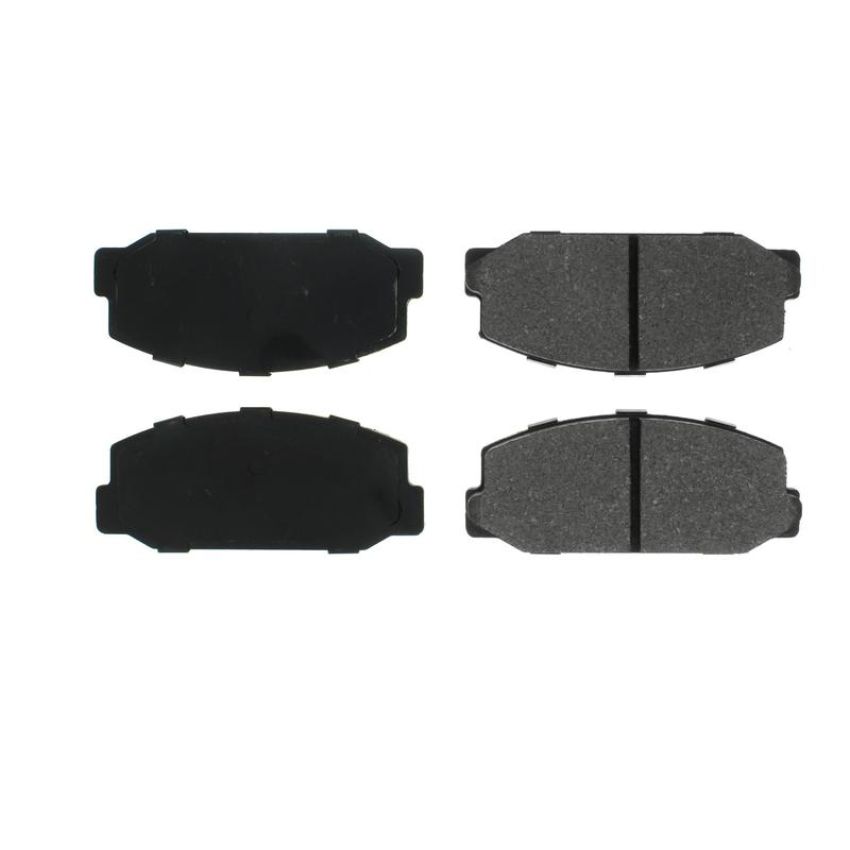 CENTRIC PARTS 102.01780 C-Tek Semi-Metallic Brake Pads with Shims